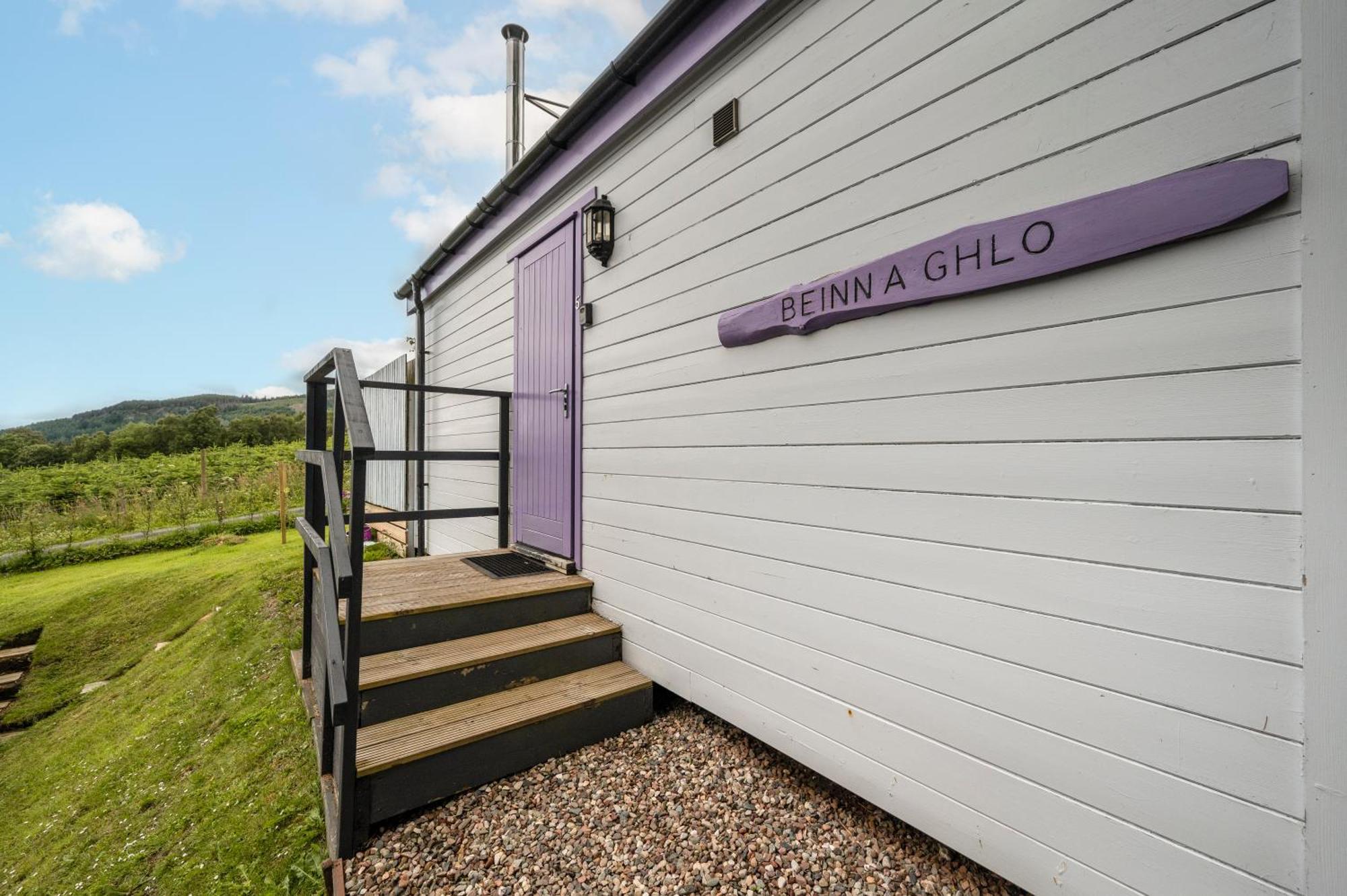 Kinnaird Woodland Lodges Pitlochry Exterior foto